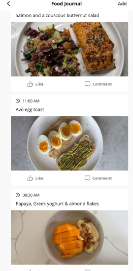 Food journal